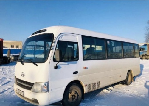 на фото: Автобус Hyundai County Kuzbas, б/у, 2012г.- Нижегородская область, Бор